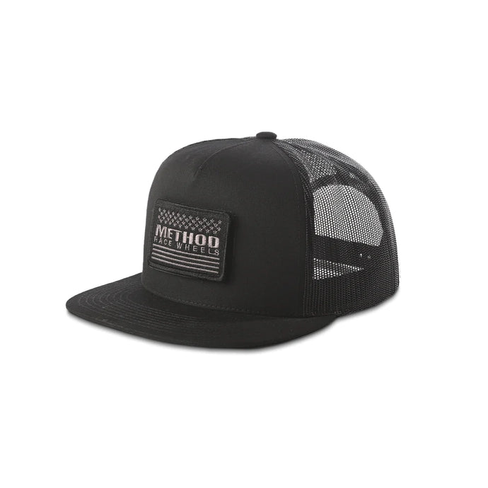 Method Stars & Bars Velcro Patch Flatbill Trucker Hat